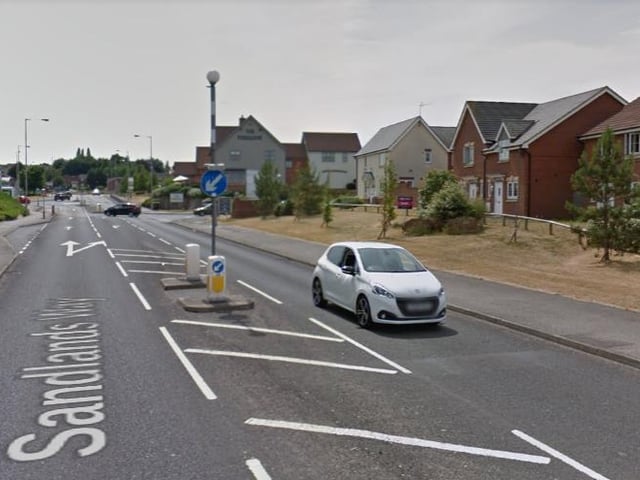 There will be a speed camera stationed on Sandlands Way.
