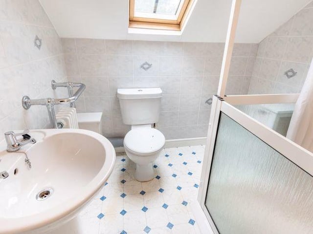 The annexe comes with its own shower room too. It is easily accessible from the bedrooms.