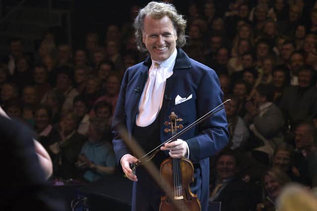 Hugely popular violinist and orchestra leader Andre Rieu returns to the Utilita Arena Sheffield in May 2023