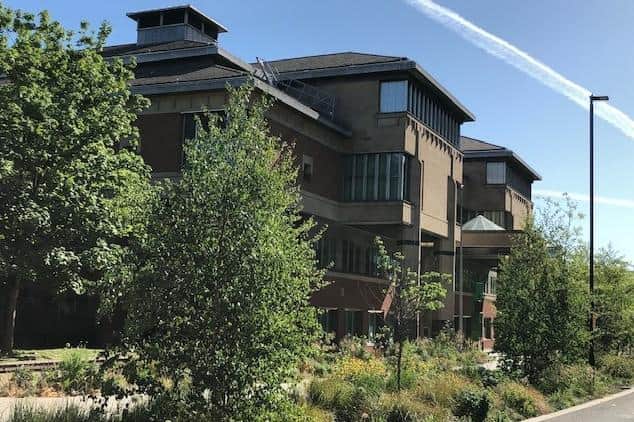 A murder trial jury at Sheffield Crown Court, pictured, has heard of the extent of the fatal stab wounds suffered by two deceased youngsters during a melee in Doncaster town centre.