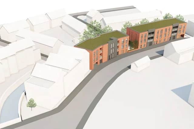 An image from HLM Architects of what a new development on Little London Road, Sheffield will look like. Sheffield City Council approved the plans. despite 90 objections