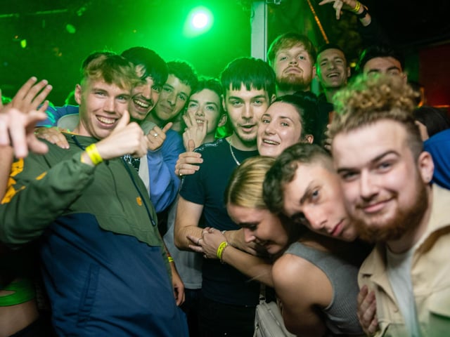 Freshers partying at The Astoria.