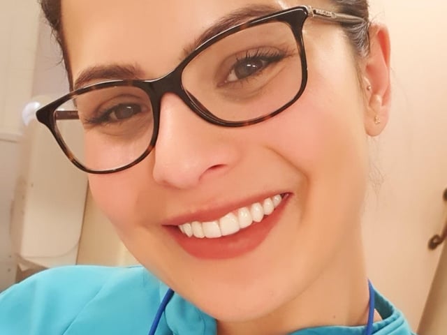 Emma Arjemandfar - dental student.