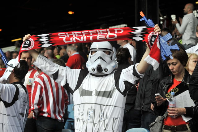 A Blade as a Stormtrooper at Crystal Palace