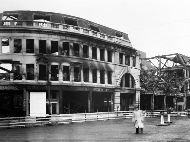 The original Brightside & Carbrook city store (built on the remains of Sheffield Castle) was declared open in 1929.  It was destroyed in the Blitz on December 12, 1940