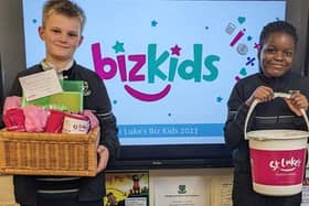 Westbourne children are taking part in the St Luke's Biz Kids challenge