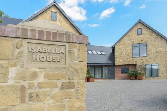 Isabella House, in Ramside Park, near Ramside Hall Hotel and Golf Course, close to the Sunderland and Durham border, is marketed by Bradley Hall and is said to offer "superb views over the adjoining golf course, towards Durham City and beyond over the Durham countryside and hills".
