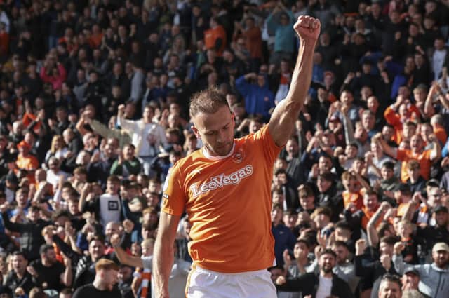 Jordan Rhodes scored a hat-trick in the win against Reading (Photographer Lee Parker/CameraSport)