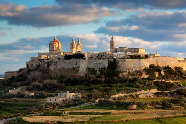 Mdina in Malta. Picture: PA Photo/Alamy