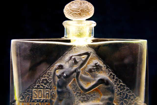 Lalique Perfume Bottle.