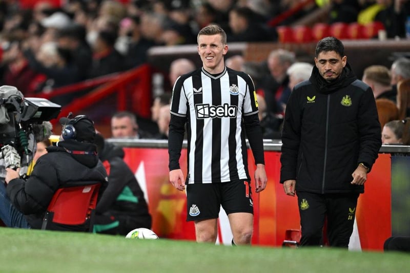 Targett suffered a hamstring injury during November's Carabao Cup game against Manchester United, which required surgery. The 28-year-old isn't expected to return until next month.