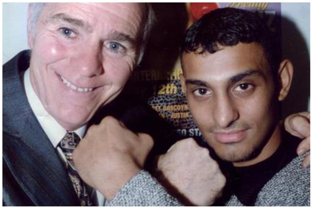 Naz and his trainer, Brendan Ingle, pictured together in 1994