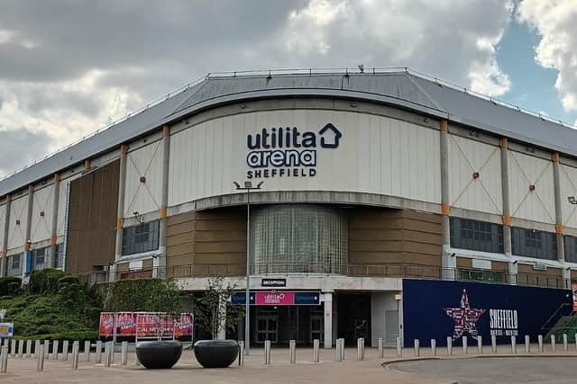 Sheffield's Utilita Arena will host Eurovision if the city is chosen