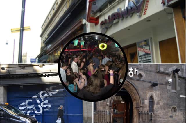 We take a trip down memory lane and take a look at Edinburgh nightclubs that are gone but not forgotten.