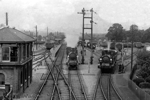 Havant railway station in 1906. Picture: costen.co.uk