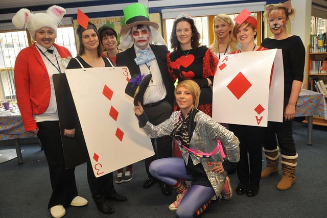 World Book Day, at Balby College in 2013