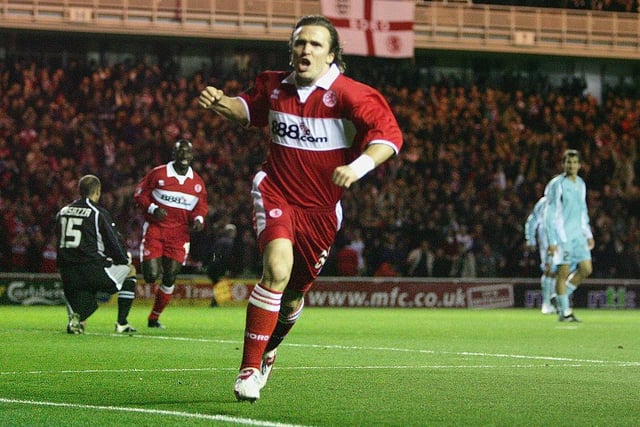 His penalty at the Millennium Stadium may not have been the most convincing, but the Dutch international did open the scoring during Boro’s Carling Cup triumph. Zenden only spent two years at the Riverside and joined the club on a free transfer in 2004 after a loan spell on Teesside. The midfielder was voted fans' 2004/05 Player of the Year before moving to Liverpool at the end of the campaign.