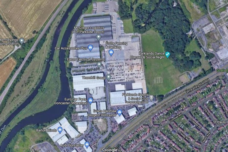 The old Du Pont factory was demolished, with an industrial estate now on the site. Picture: Google
