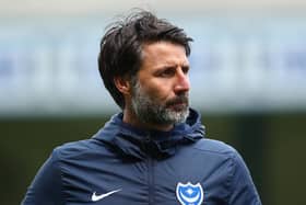 Portsmouth manager Danny Cowley fired back at Sheffield Wednesday chants directed at his on-loan forward George Hirst.