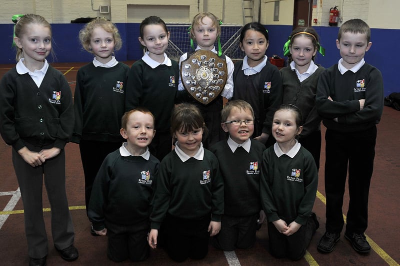 School choir under 7's winners Ryton Park Primary School.