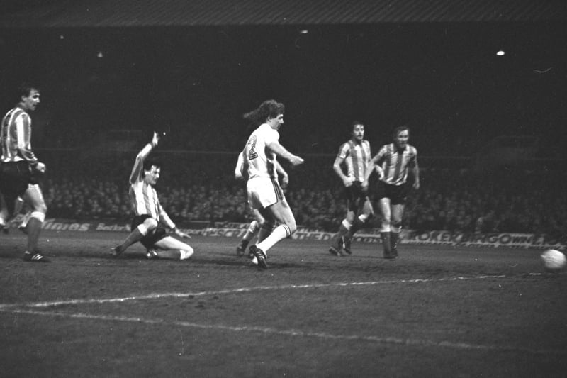 Sunderland were taking on Manchester United when this January 1981 photo was taken. Were you there?