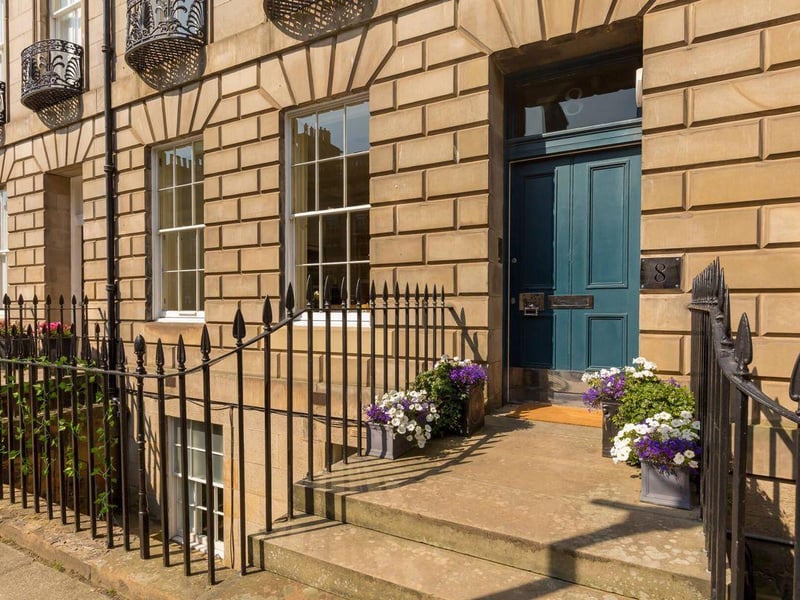 Front door.