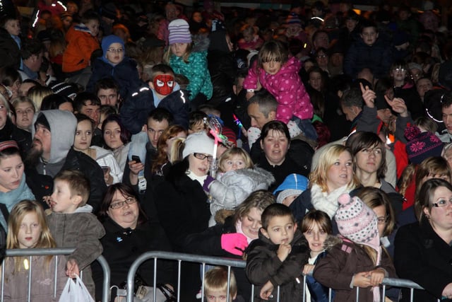 Chesterfield Christmas Lights Switch On in 2008 but who can you recognise?