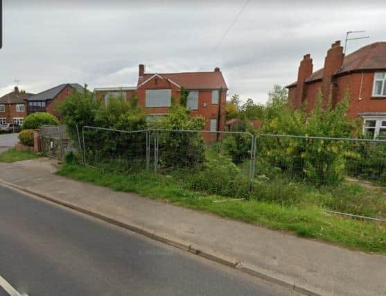 The property, on Swinston Hill Road, Dinnington, has ‘fallen into a state of disrepair’ and is currently vacant and boarded up.