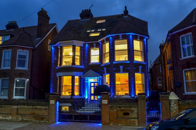 This six bedroom detached house in Spencer Road, Southsea, has gone on sale for £1.325m. It is listed by Fine and Country