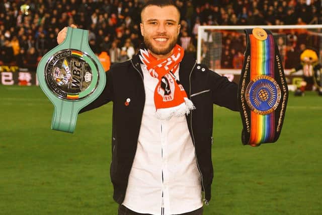 Boxer and Sheffield United fan Tommy Frank is backing Chris Wilder's team to continue their push for a place in Europe when Premier League competition resumes on Wednesday