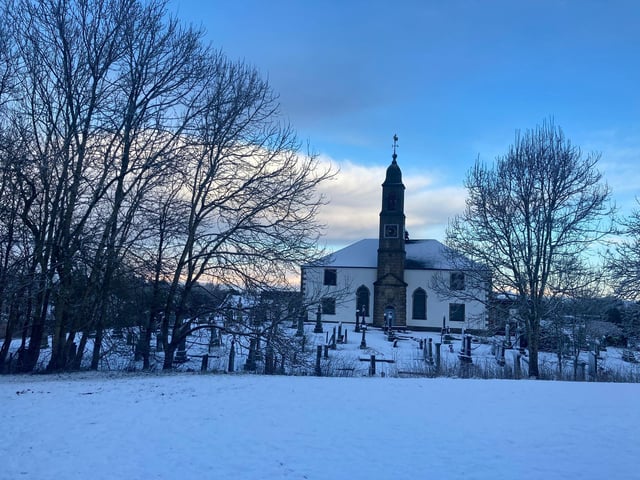 One Glasgow resident captured this gorgeous snap of Mearns Kirk.