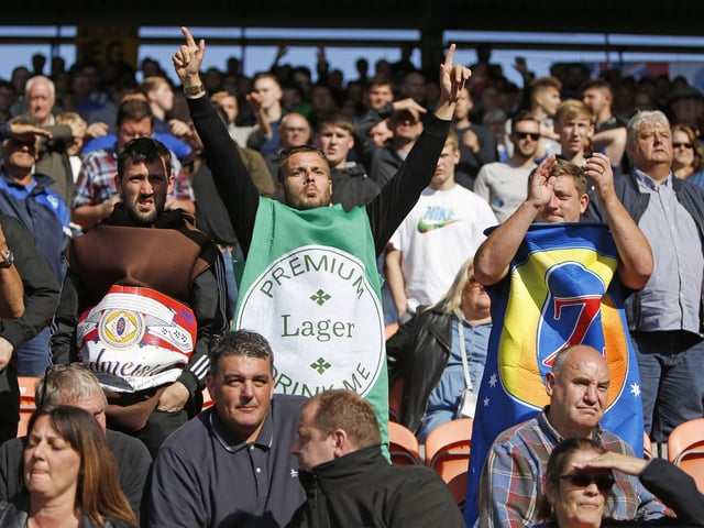 10,605 fans were at Pompey's game at Blackpool on the Bank Holiday weekend in August - 1,816 of them were Pompey supporters, according to the official figures.