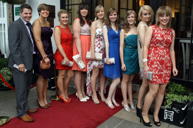 NDET 5-7-12 MC 6
Netherthorpe School's 6th form prom at Ringwood Hall. Ben Everett, Louise Wragg, Jessica Howes, Kelly Hill, Gemma Davis, Victoria Waddoups, Jenny Bouler, Sian and Laura Wilson.