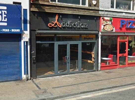 This dessert shop has a five food hygiene rating.