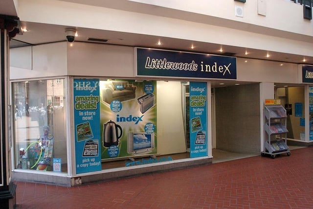The Littlewoods Index Store, Orchard Square, was destined for closure in April 2005