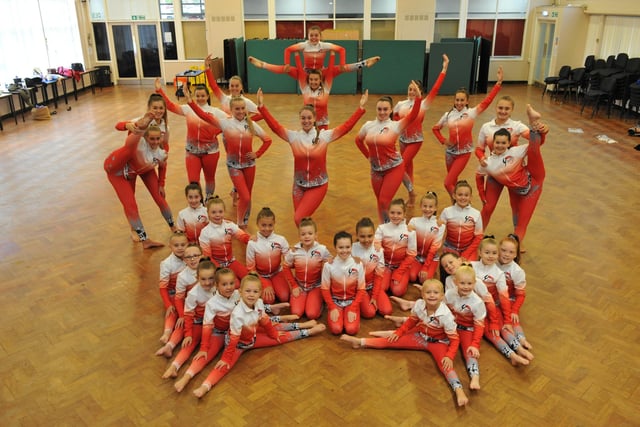 Dancers from the Lauren Anderson Academy of Dance were pictured in 2019 as they were going to Disneyland Paris to perform.