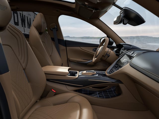 The Copper Tan Metallic interior option