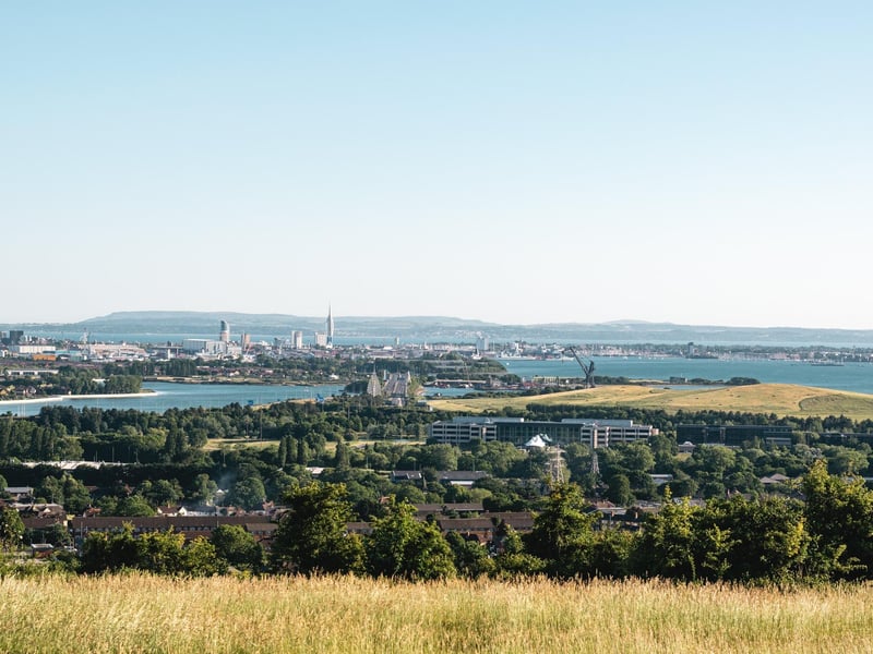 It goes without saying that Portsdown Hill is just an amazing place to be and offers the very best views of both the city, sea and the countryside. There are a number of numerous vantage points along the hill looking south and I love spotting all of the main landmarks in the area as well as looking out across the Solent. And for a different view, if you head over to Widley Walk (next to the Churchillian) you have the most amazing views to the north across the countryside as well!