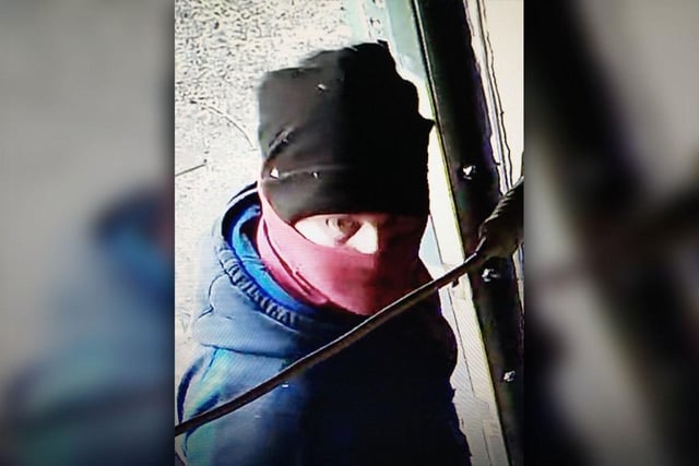 Police released this man's image following a burglary at a business in Clay Cross.
It happened around 7pm on April 4 at a unit on the Derby Road Industrial Estate on Derby Road.
Two men allegedly entered the premises and stole items including copper, and a sat nav - they also think a white Citroen van may have been in the area around the time.