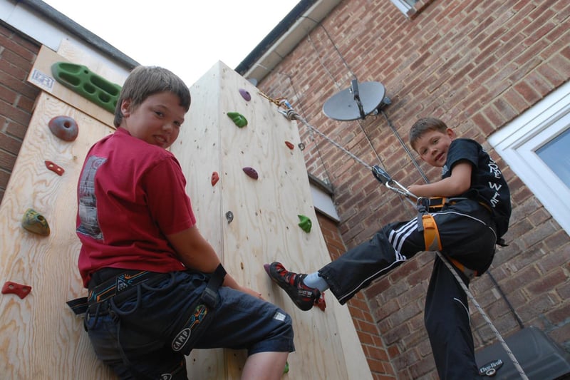Back to 2006 when Jack Graham was placed third in the British Regional Youth Climbing Series.