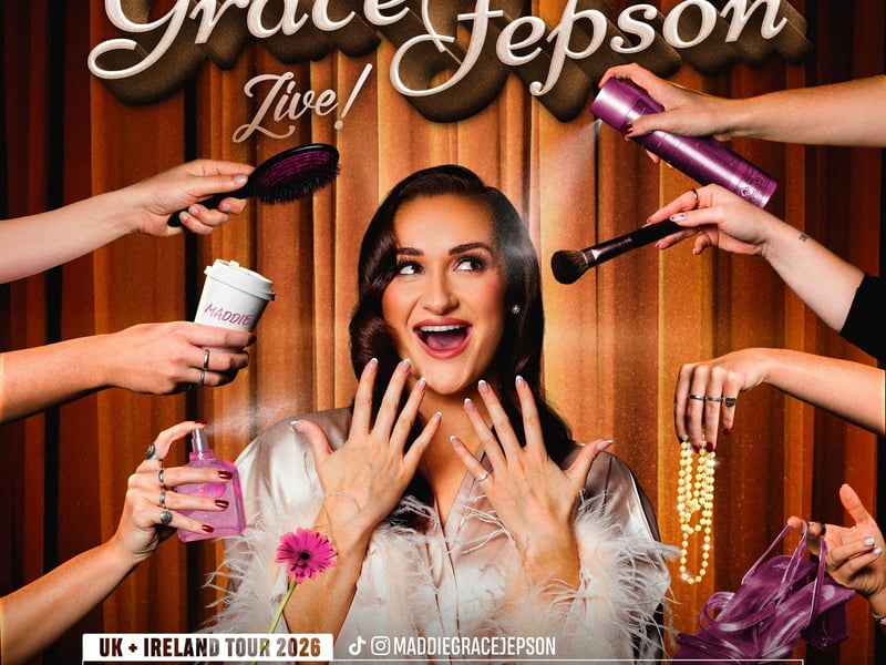The West End star (currently starring in Back to the Future: The Musical) and massive viral TikTok creator brings her hilarious mix of comedy, chaos, and confessions to the stage. 😂 City Varieties Music Hall, Swan Street, Leeds, LS1 6LW