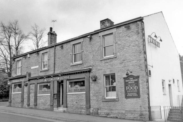 The Nottingham House pub on Whitham Road, Broomhill, Sheffield, in May 1995.