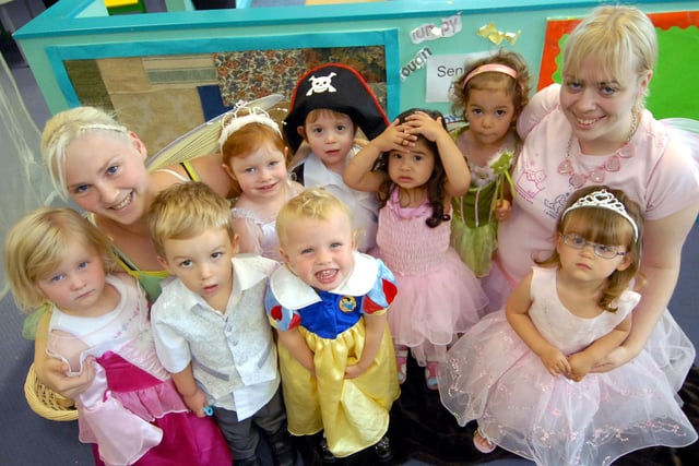 Children at Cleadon Kindergarten got to enjoy a day as pirates and princesses in 2009. Can you spot a face you recognise?