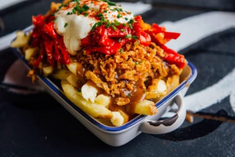 The Gravy Train is serving up poutine, which is a Canadian take on dirty fries , featuring cheesy sauce and gravy and a variety of toppings. They cater for meat eaters as well as vegetarian, vegan and gluten-free diets.