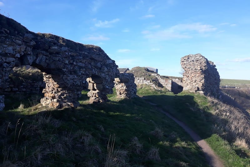 Joanne Johnston took this picture of the ruined Ardross Castle while walking the Fife Coastal Path.