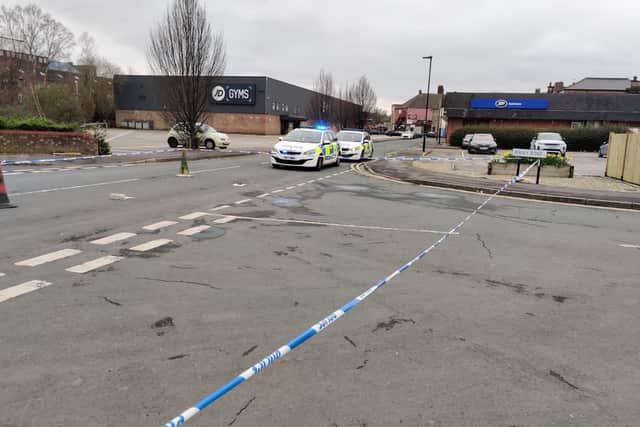 Police cordon remains in place as enquiries are being carried out.