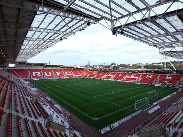 Home record in League One this season:
P9, W5, D2, L2