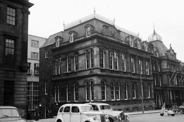 A general view of Heriot-Watt College, on Chambers Street, taken in 1960.