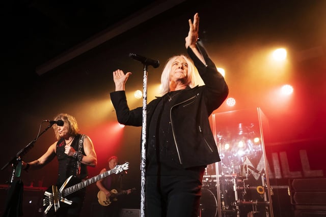 Def Leppard lead singer Joe Elliott performs on stage during their "One Night Only" gig at the Leadmill in Sheffield. Picture date: Friday May 19, 2023. PA Photo. Photo credit should read: Danny Lawson/PA Wire