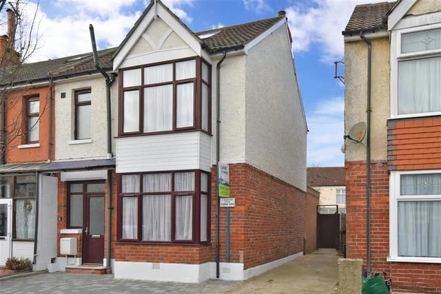This four bed semi-detached in Baffins Road, Baffins is on sale for £264,000. It is listed in Zoopla by Homewise Ltd.